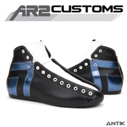 AR2 Custom Black White Blue Metallic